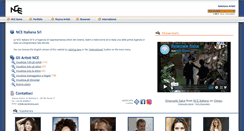 Desktop Screenshot of nceitaliana.com
