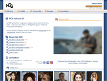 Tablet Screenshot of nceitaliana.com